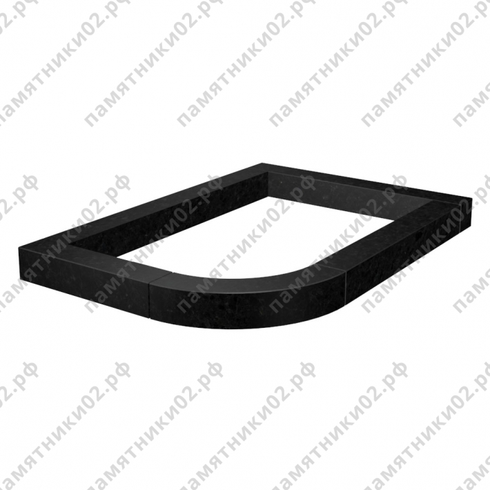 Цветник на могилу № 10