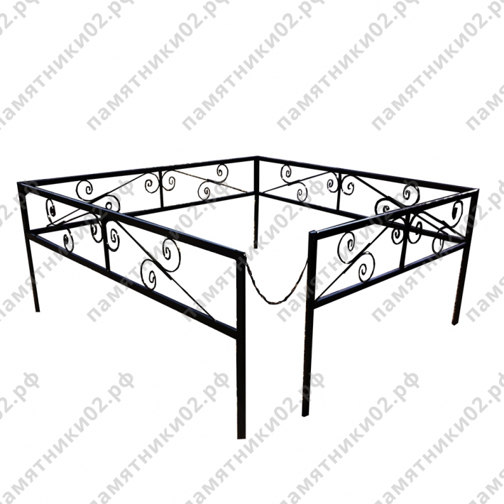 Ограда металлическая № 11