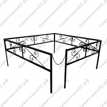 Ограда металлическая № 11