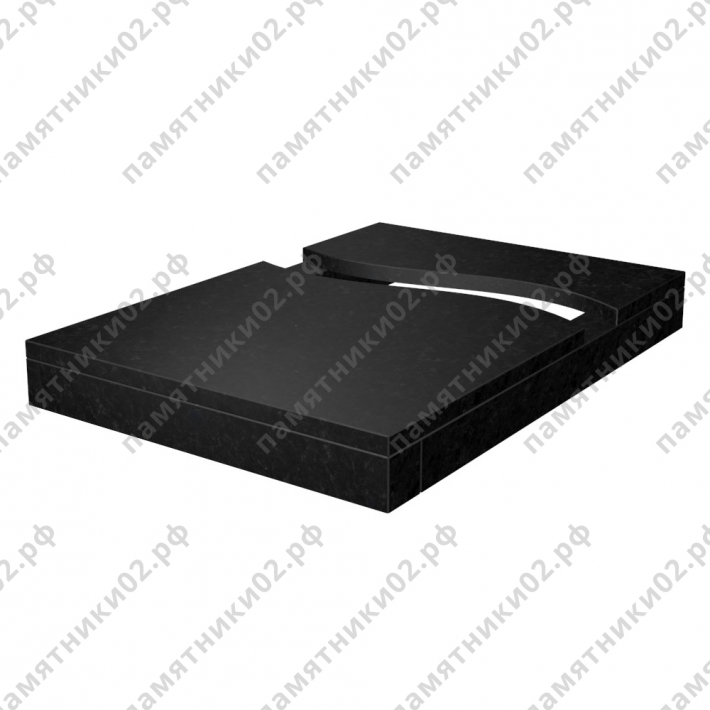 Полуцветник на могилу № 9