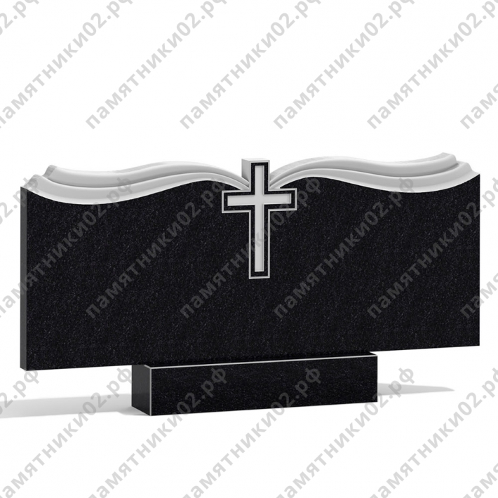 Резной семейный памятник № 5