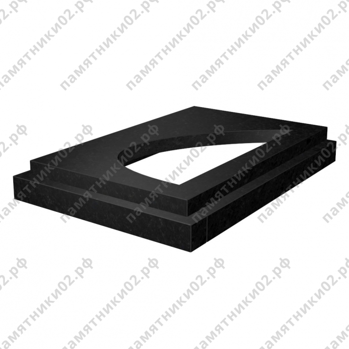 Полуцветник на могилу № 20