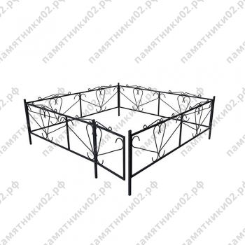 Ограда металлическая № 27