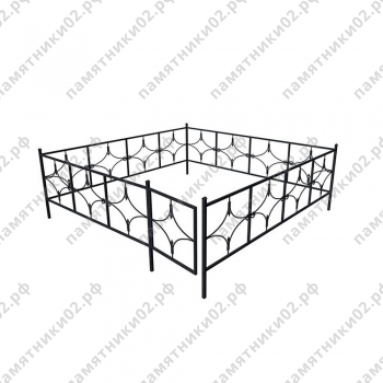 Ограда металлическая № 23