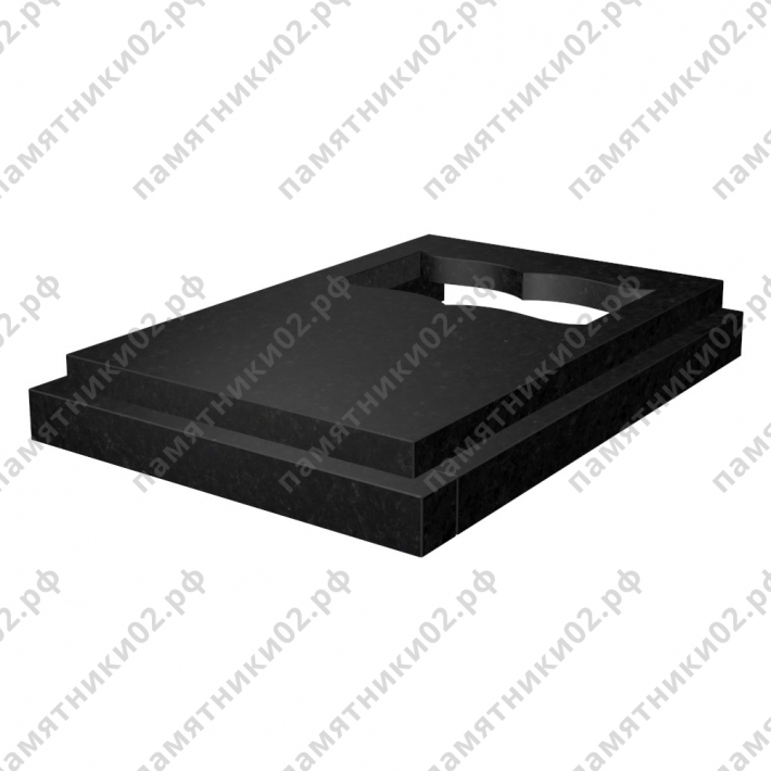 Полуцветник на могилу № 15