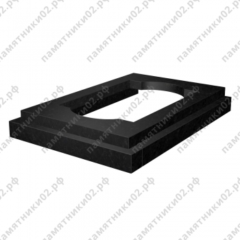 Полуцветник на могилу № 24