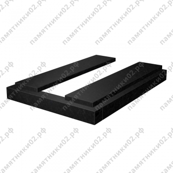 Полуцветник на могилу № 3